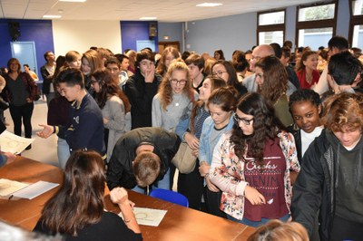 Remise du diplôme du brevet